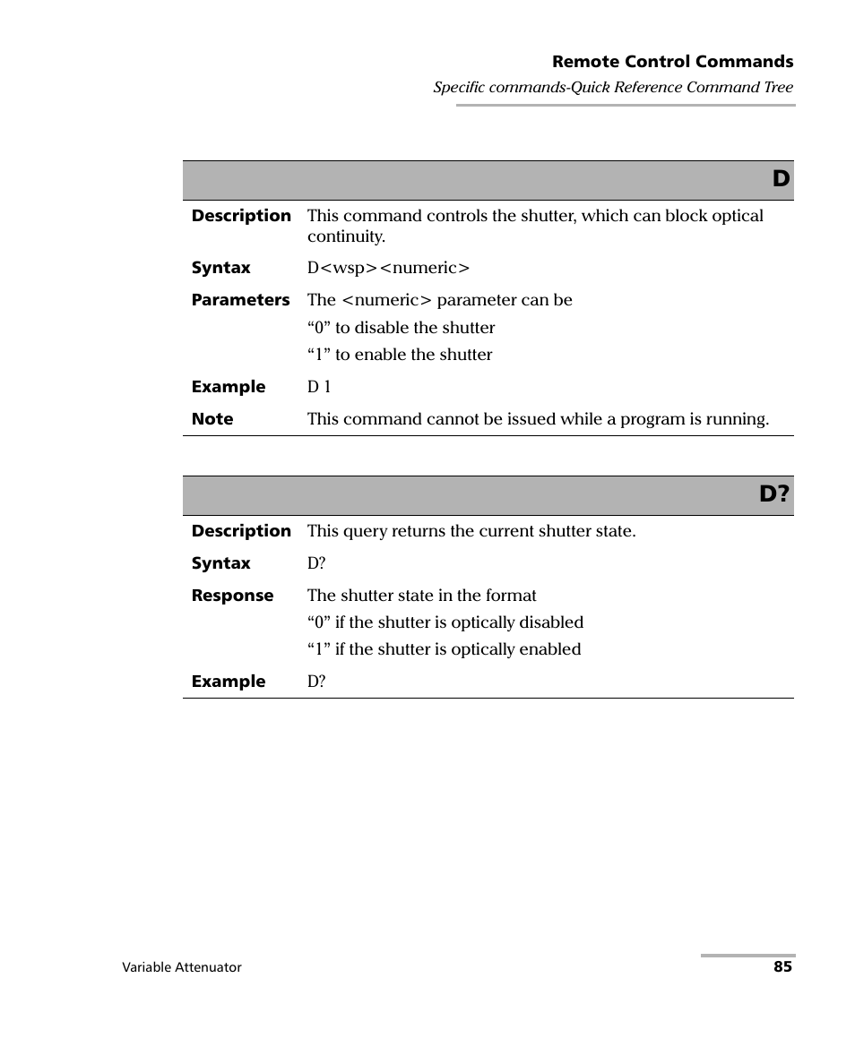 EXFO FVA-3150 Variable Attenuator User Manual | Page 91 / 115