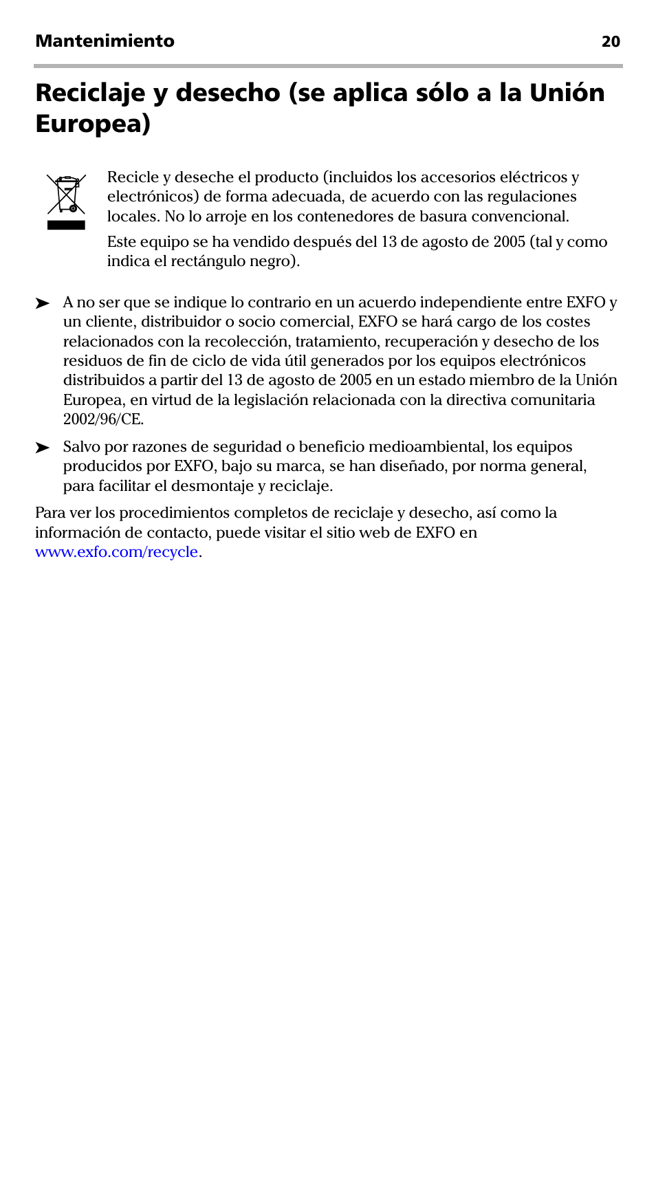 EXFO FVA-600 User Manual | Page 132 / 215