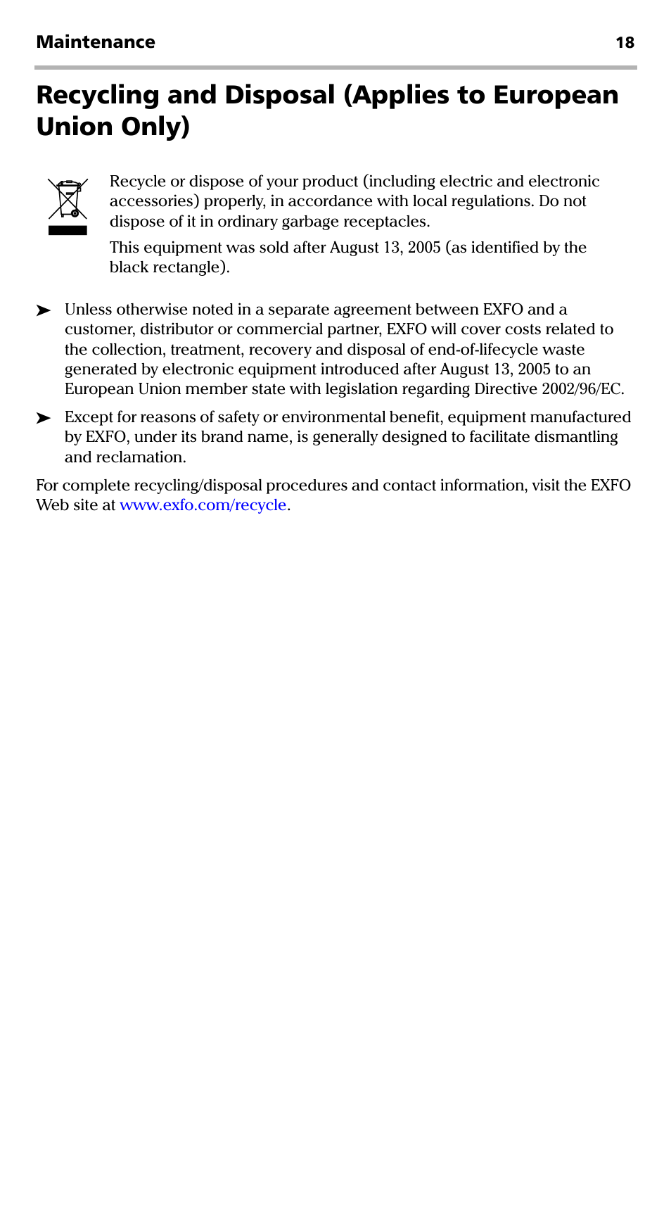 EXFO FVA-600 User Manual | Page 24 / 215