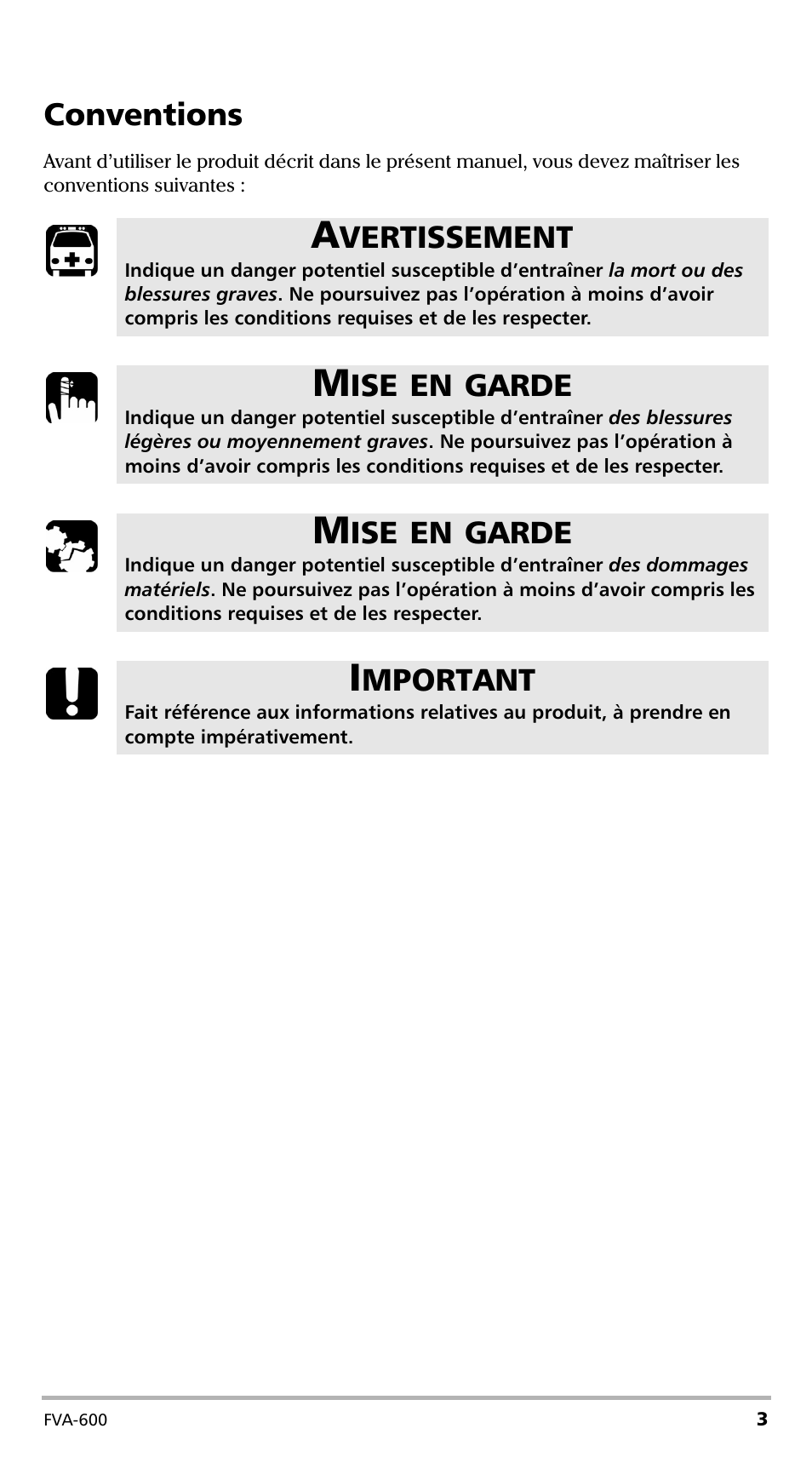 Conventions | EXFO FVA-600 User Manual | Page 45 / 215