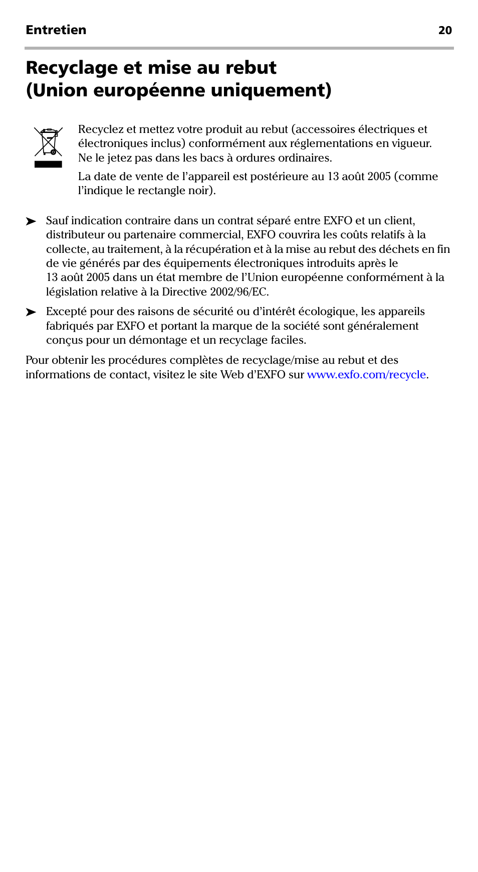 EXFO FVA-600 User Manual | Page 62 / 215