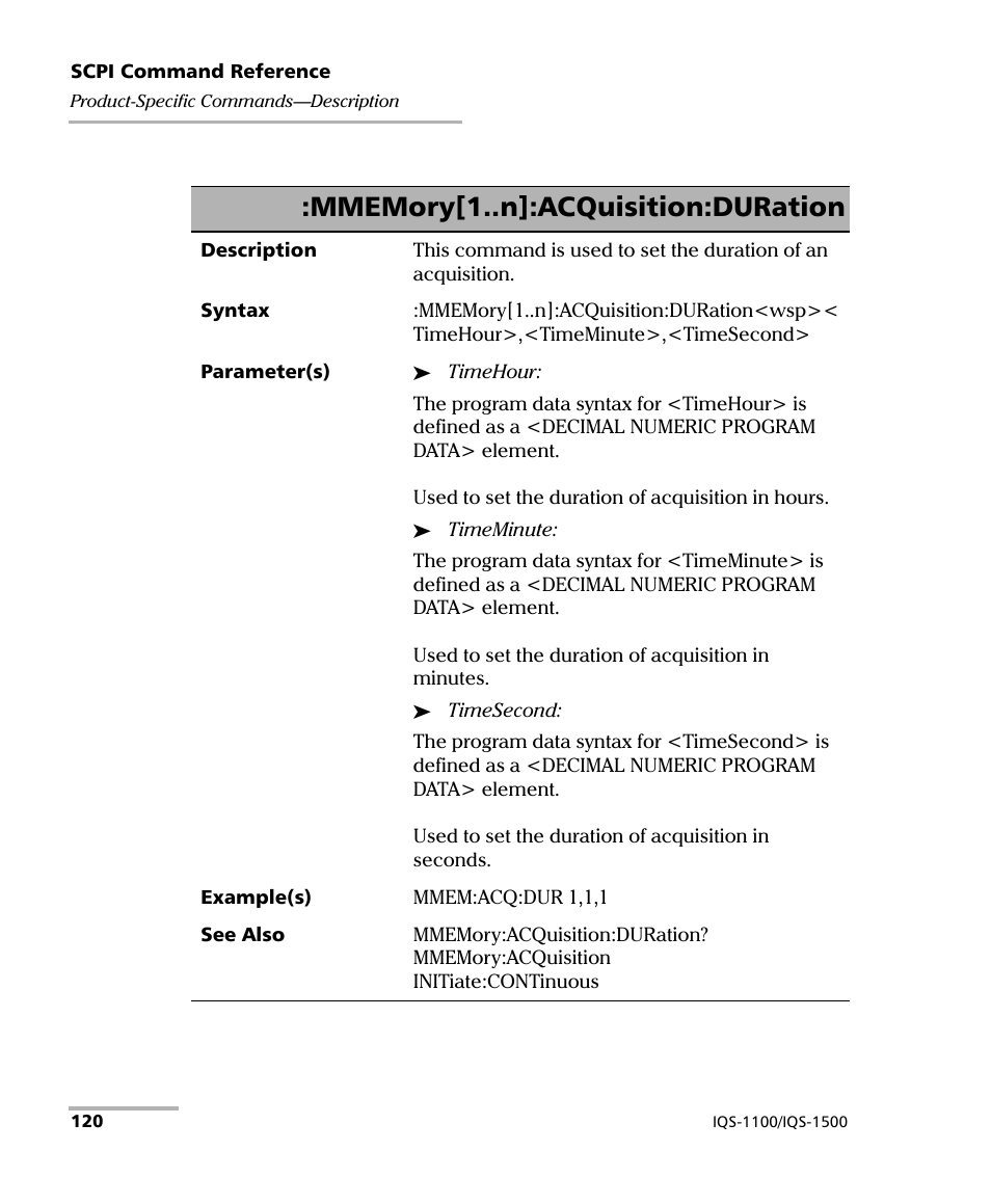 EXFO IQS-1500 Power Meters for IQS-500/600 User Manual | Page 128 / 172