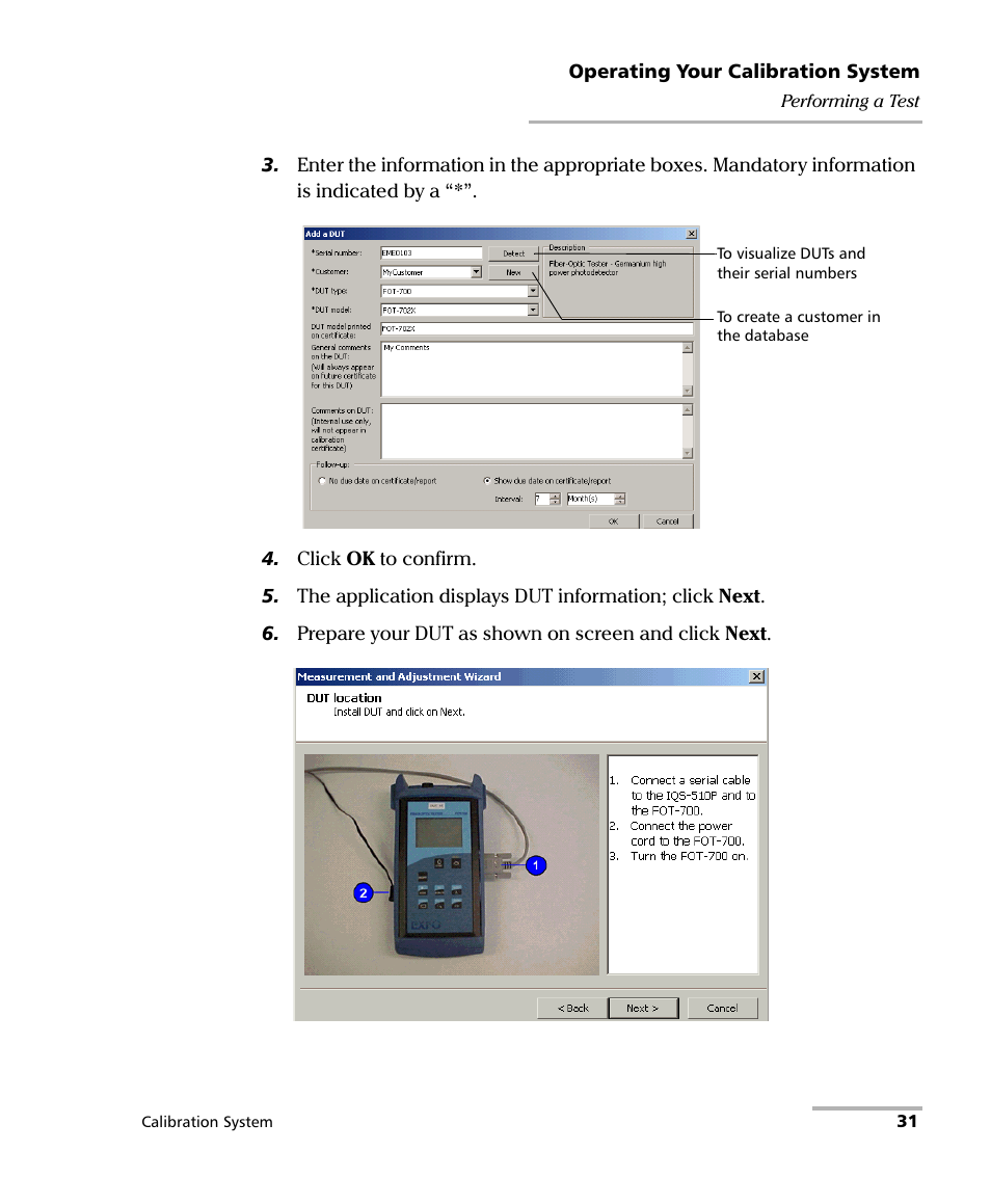 EXFO IQS-12002B Calibration System User Manual | Page 35 / 108