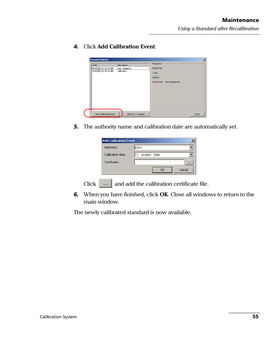 EXFO IQS-12002B Calibration System User Manual | Page 59 / 108