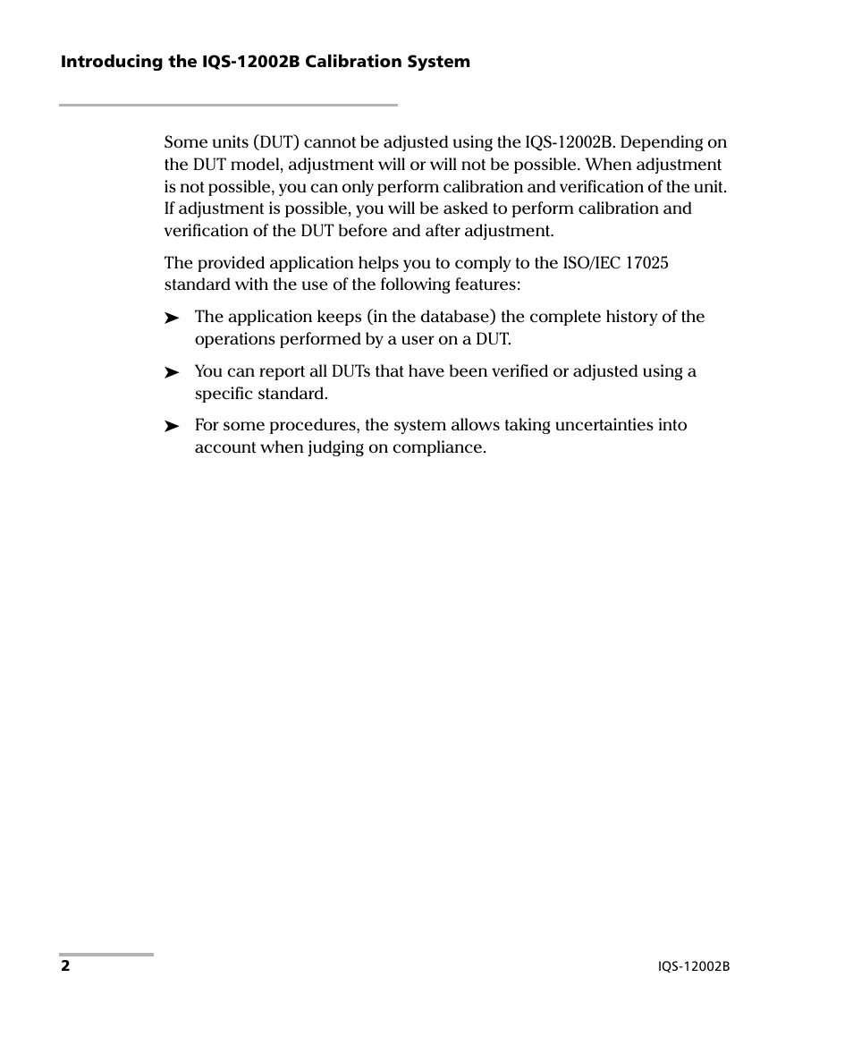 EXFO IQS-12002B Calibration System User Manual | Page 6 / 108