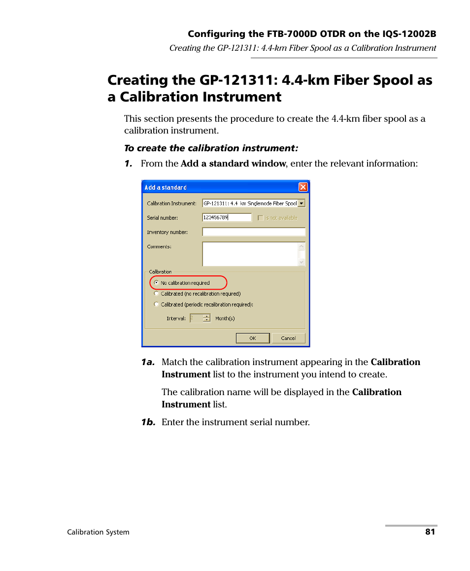 EXFO IQS-12002B Calibration System User Manual | Page 85 / 108