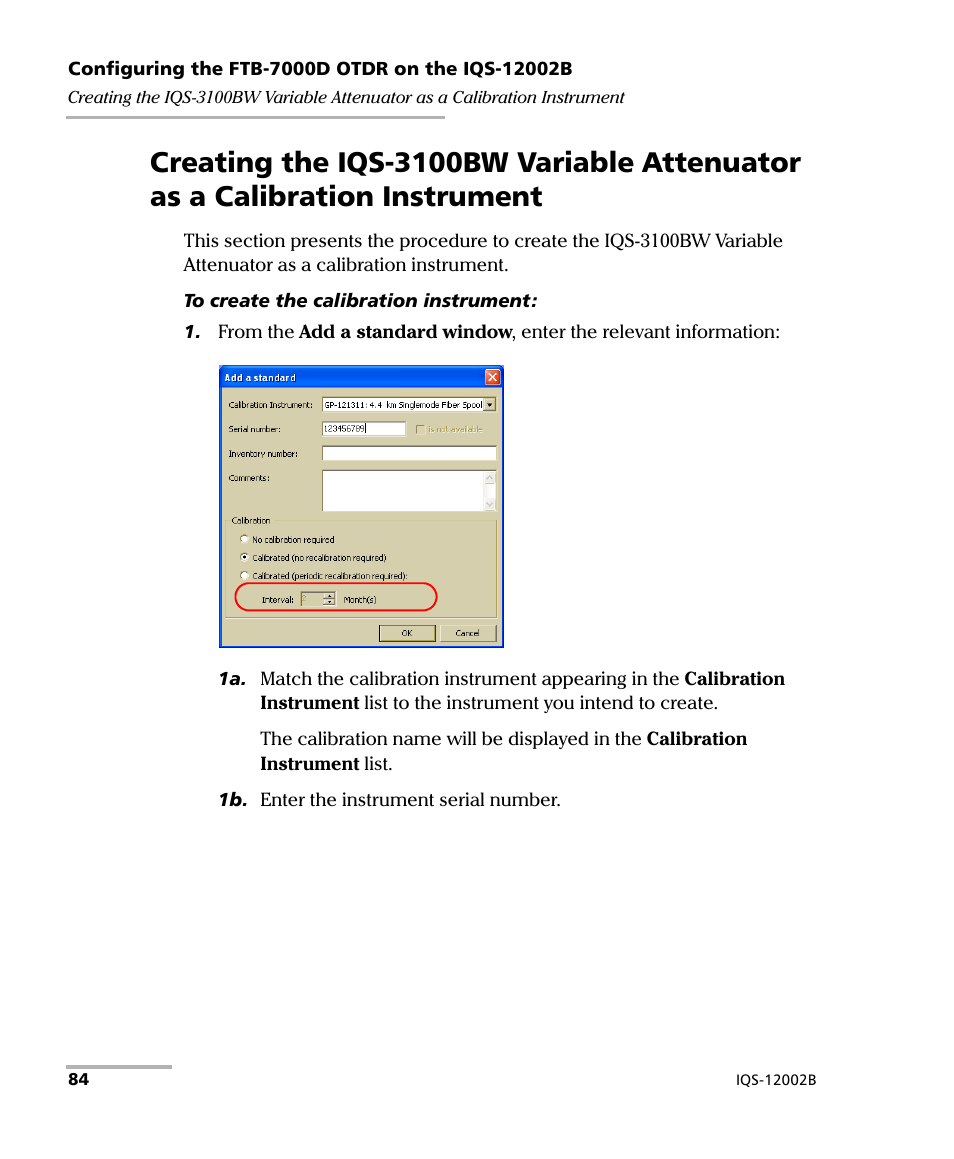 EXFO IQS-12002B Calibration System User Manual | Page 88 / 108