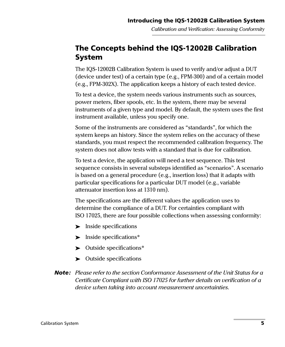 EXFO IQS-12002B Calibration System User Manual | Page 9 / 108