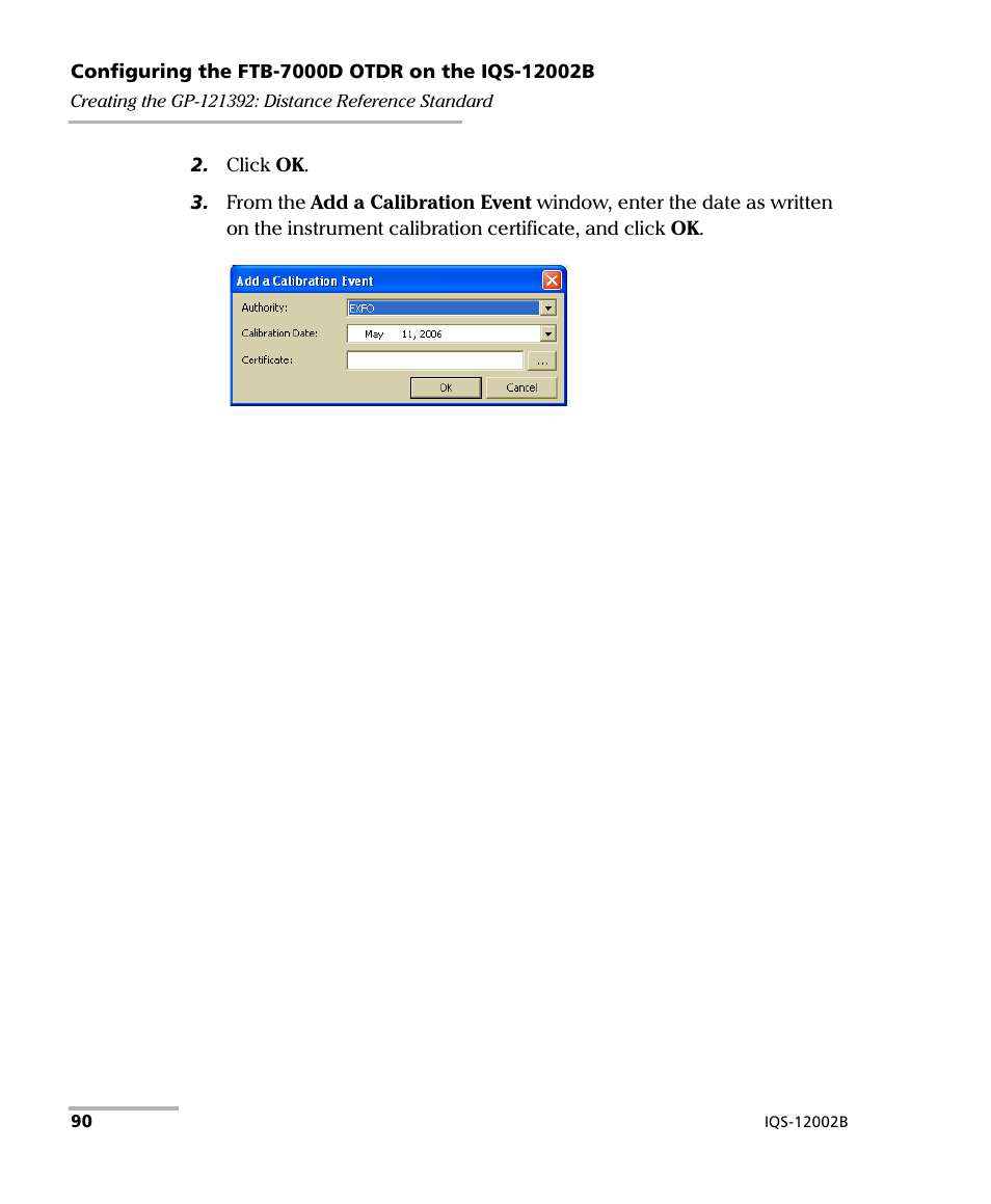 EXFO IQS-12002B Calibration System User Manual | Page 94 / 108