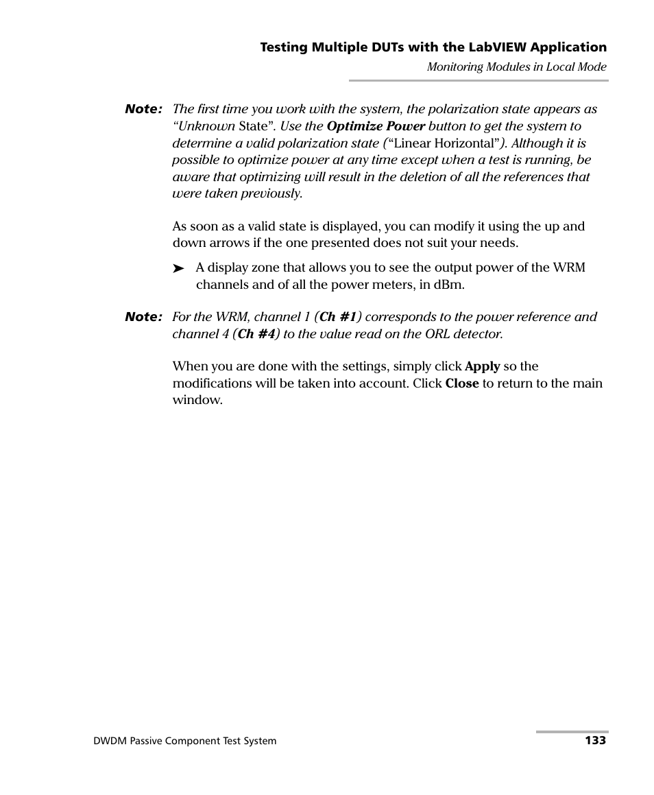 EXFO IQS-12004B DWDM Passive Component Test System for IQS-500 User Manual | Page 145 / 437