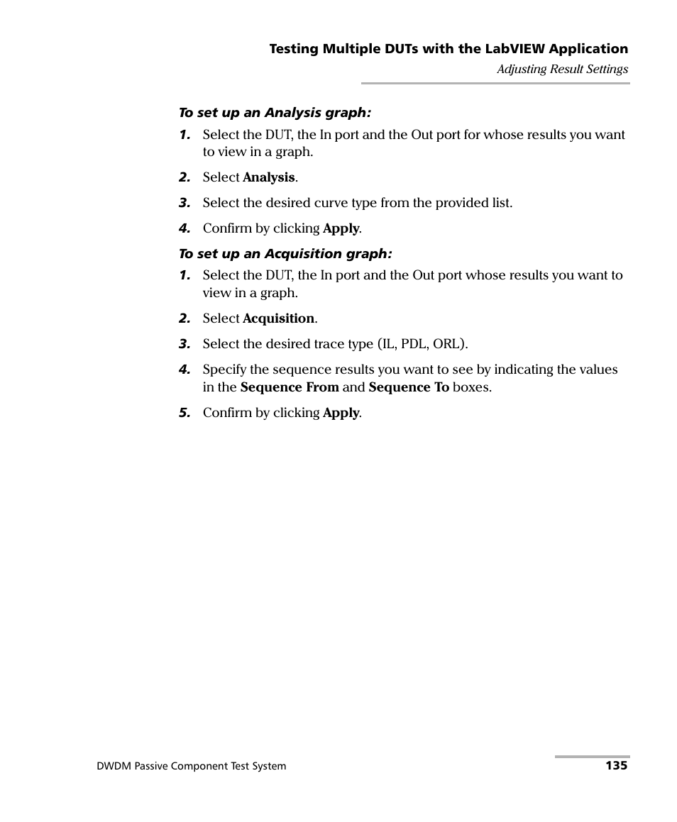 EXFO IQS-12004B DWDM Passive Component Test System for IQS-500 User Manual | Page 147 / 437