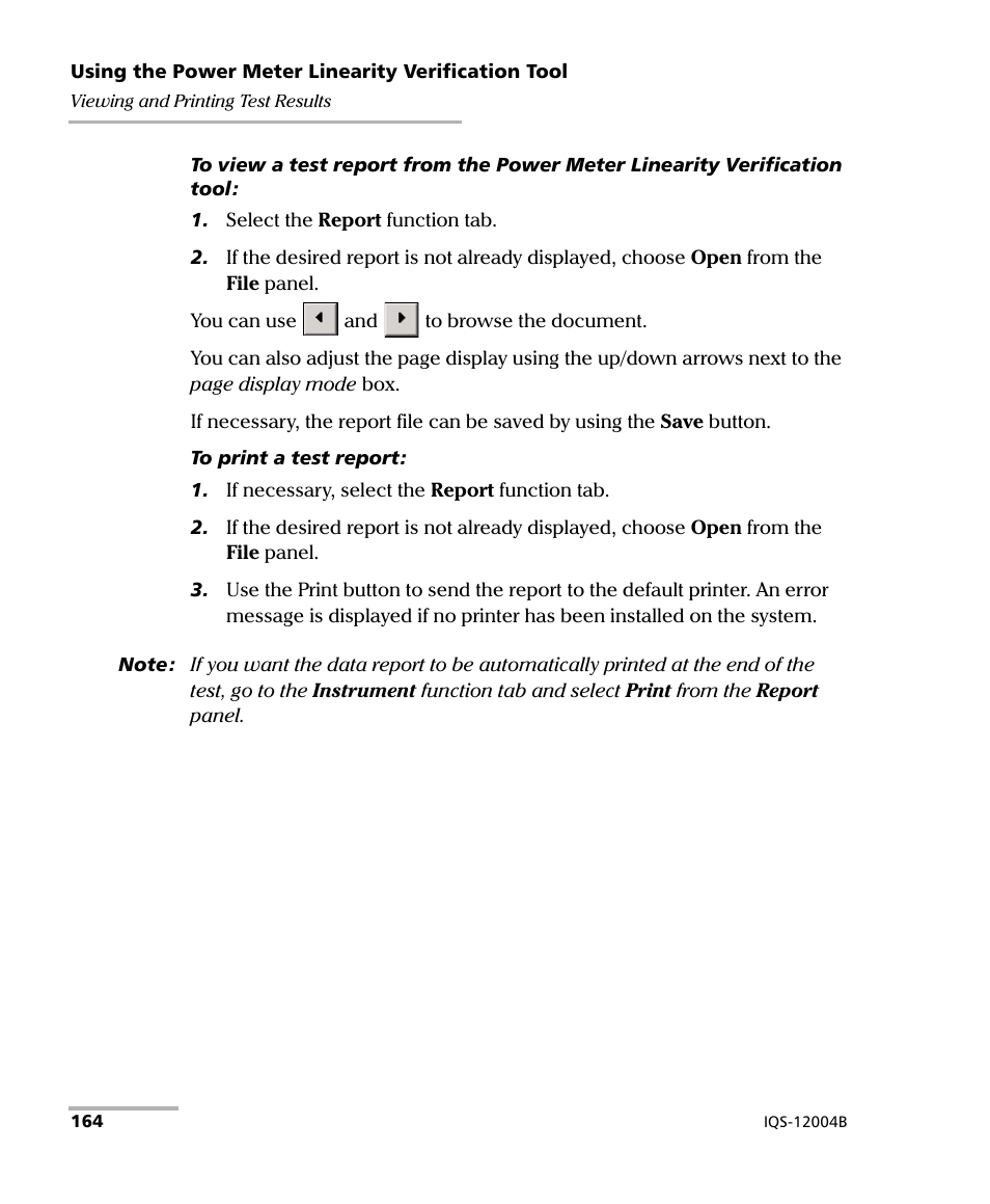 EXFO IQS-12004B DWDM Passive Component Test System for IQS-500 User Manual | Page 176 / 437
