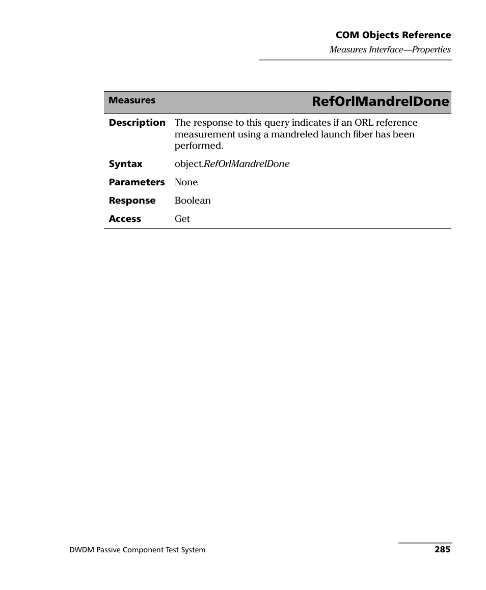 Reforlmandreldone | EXFO IQS-12004B DWDM Passive Component Test System for IQS-500 User Manual | Page 297 / 437