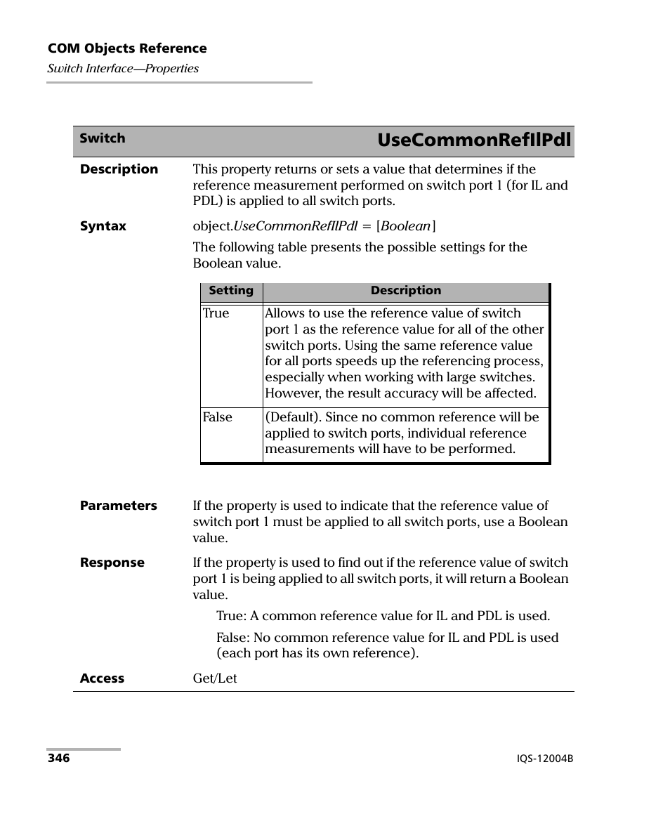 Usecommonrefilpdl | EXFO IQS-12004B DWDM Passive Component Test System for IQS-500 User Manual | Page 358 / 437