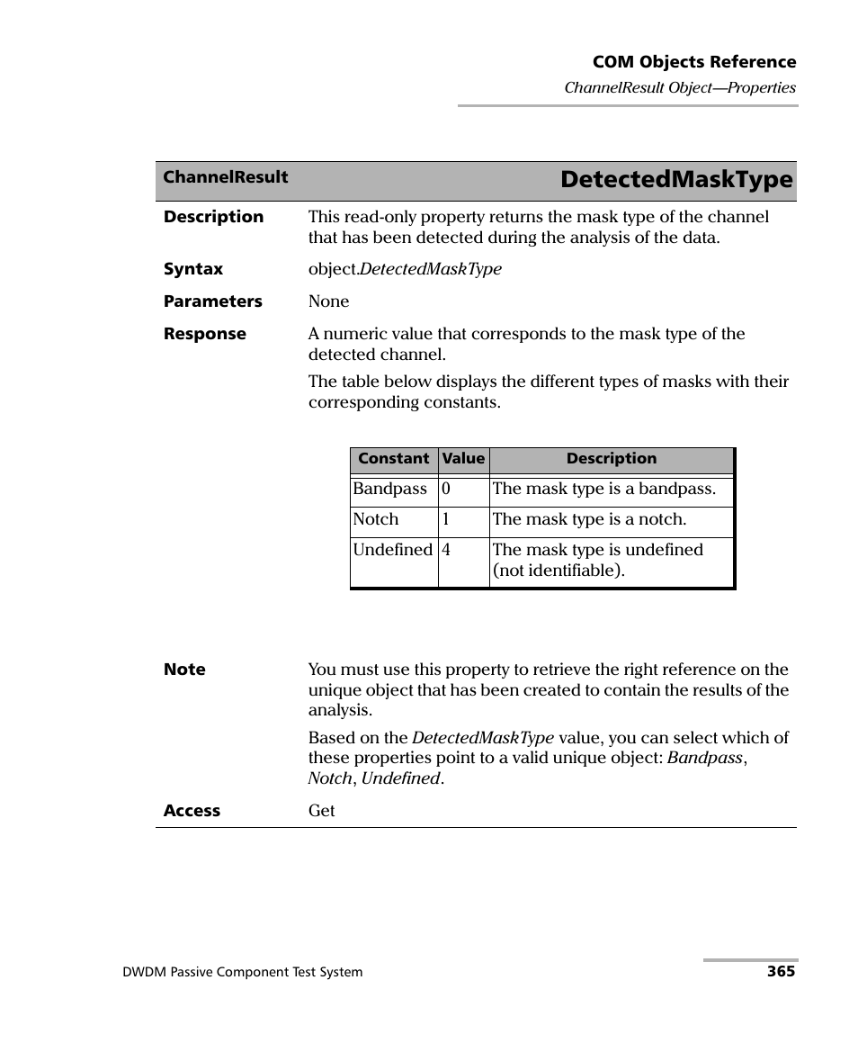 Detectedmasktype | EXFO IQS-12004B DWDM Passive Component Test System for IQS-500 User Manual | Page 377 / 437