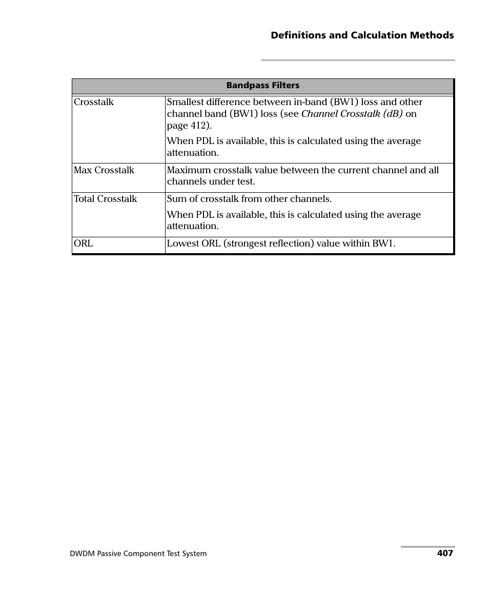 EXFO IQS-12004B DWDM Passive Component Test System for IQS-500 User Manual | Page 419 / 437