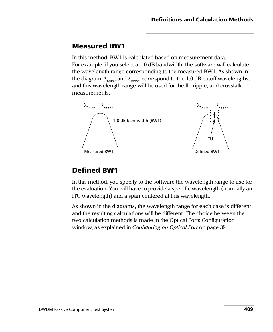 Measured bw1, Defined bw1 | EXFO IQS-12004B DWDM Passive Component Test System for IQS-500 User Manual | Page 421 / 437
