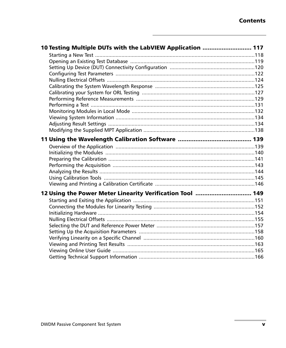 EXFO IQS-12004B DWDM Passive Component Test System for IQS-500 User Manual | Page 5 / 437