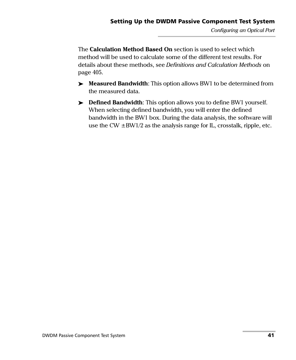 EXFO IQS-12004B DWDM Passive Component Test System for IQS-500 User Manual | Page 53 / 437