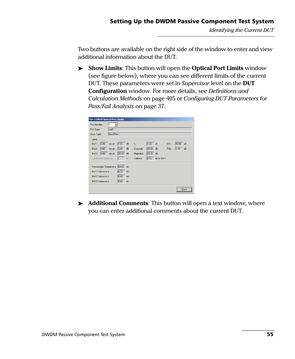 EXFO IQS-12004B DWDM Passive Component Test System for IQS-500 User Manual | Page 67 / 437