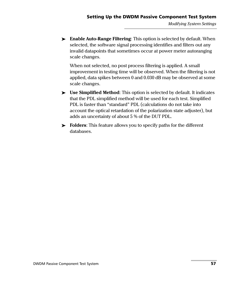 EXFO IQS-12004B DWDM Passive Component Test System for IQS-500 User Manual | Page 69 / 437