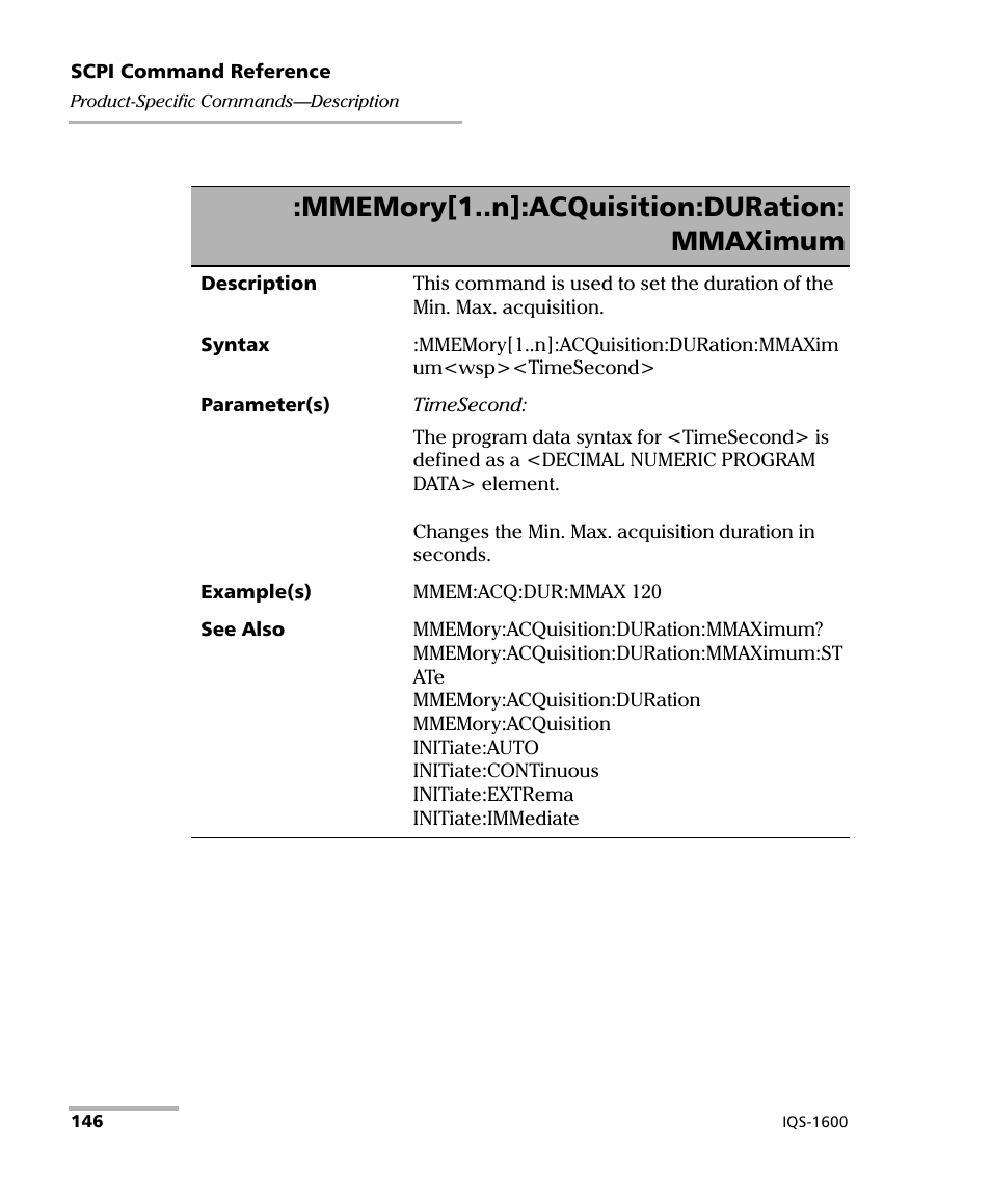 EXFO IQS-1600 High-Speed Power Meter for IQS-500/600 User Manual | Page 154 / 238