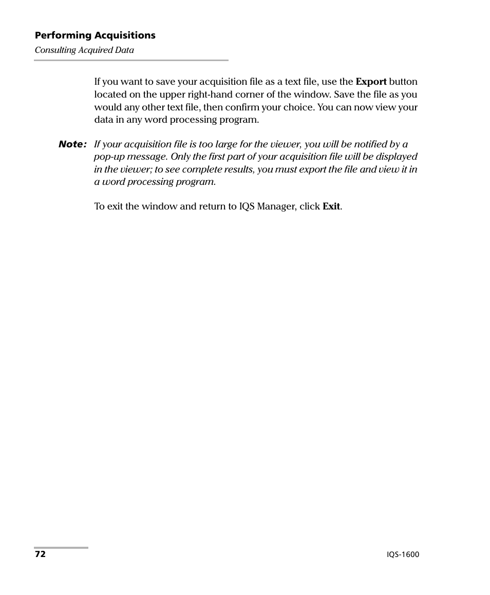EXFO IQS-1600 High-Speed Power Meter for IQS-500/600 User Manual | Page 80 / 238
