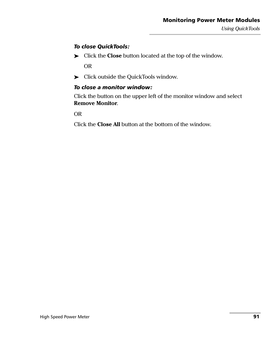 EXFO IQS-1600 High-Speed Power Meter for IQS-500/600 User Manual | Page 99 / 238