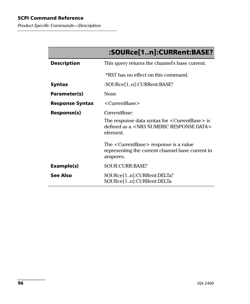 Source[1..n]:current:base | EXFO IQS-2400 WDM Laser Source for IQS-500/600 User Manual | Page 102 / 194