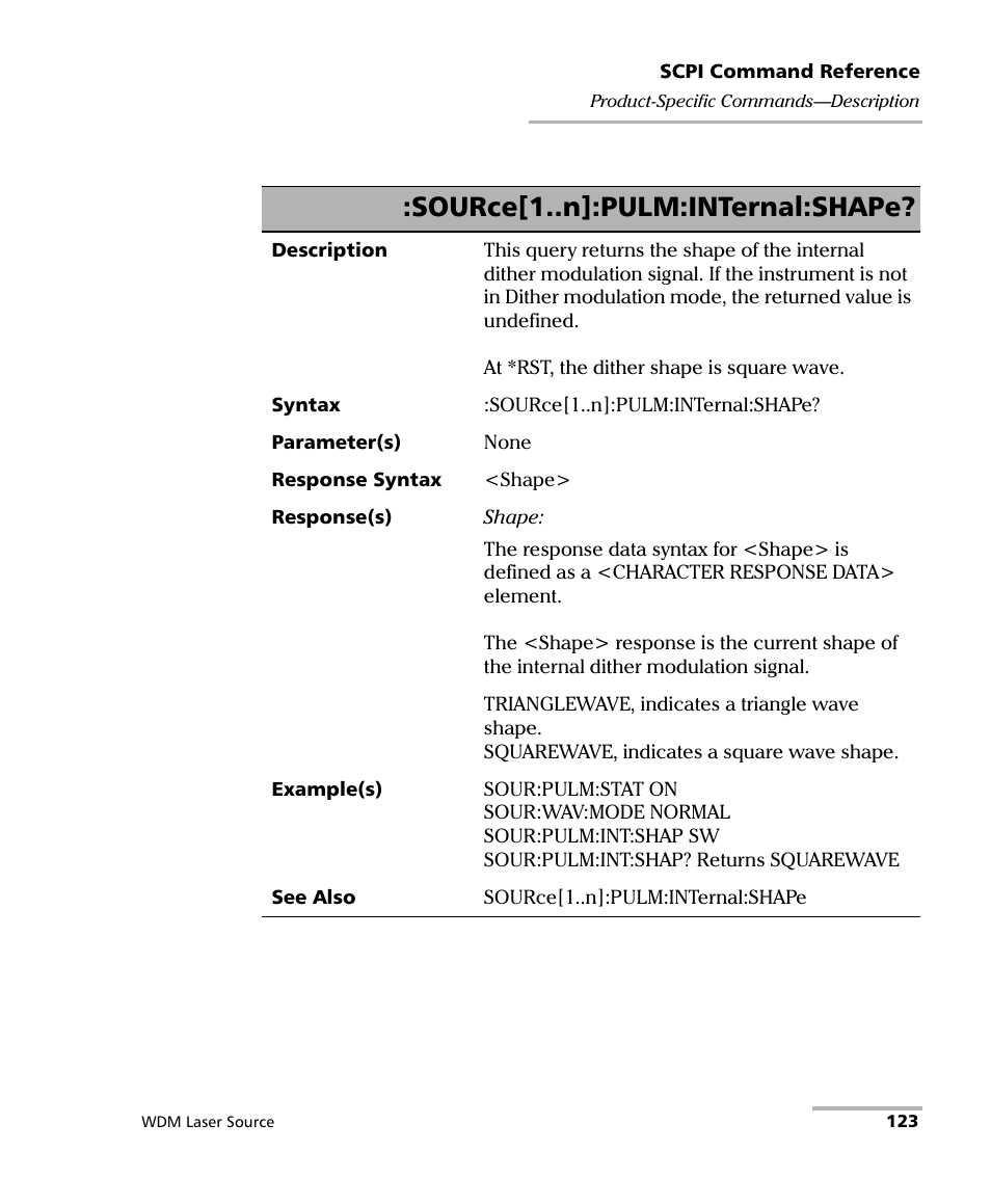 Source[1..n]:pulm:internal:shape | EXFO IQS-2400 WDM Laser Source for IQS-500/600 User Manual | Page 129 / 194