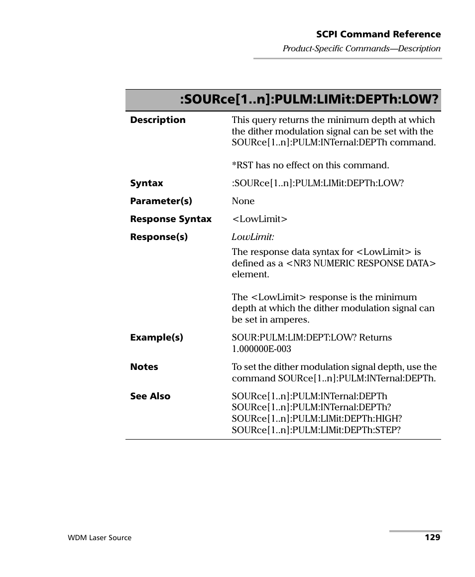 Source[1..n]:pulm:limit:depth:low | EXFO IQS-2400 WDM Laser Source for IQS-500/600 User Manual | Page 135 / 194