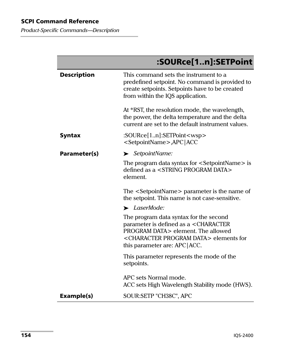 Source[1..n]:setpoint | EXFO IQS-2400 WDM Laser Source for IQS-500/600 User Manual | Page 160 / 194