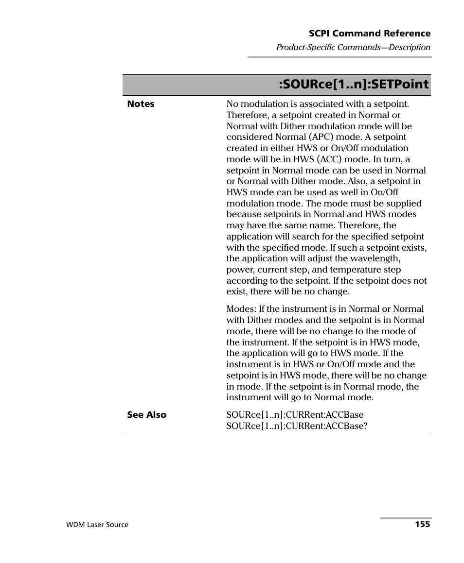 Source[1..n]:setpoint | EXFO IQS-2400 WDM Laser Source for IQS-500/600 User Manual | Page 161 / 194