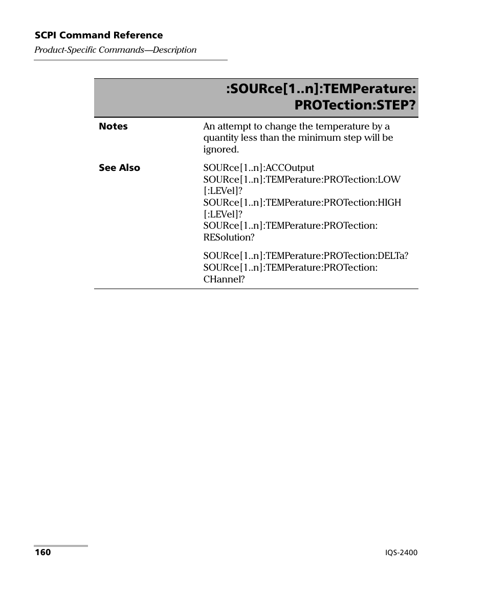 Source[1..n]:temperature: protection:step | EXFO IQS-2400 WDM Laser Source for IQS-500/600 User Manual | Page 166 / 194