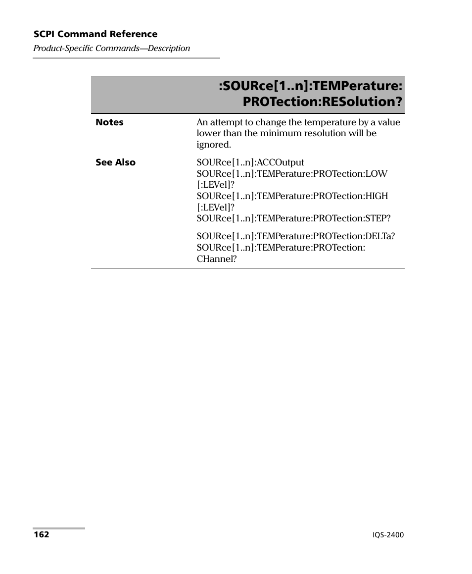 Source[1..n]:temperature: protection:resolution | EXFO IQS-2400 WDM Laser Source for IQS-500/600 User Manual | Page 168 / 194