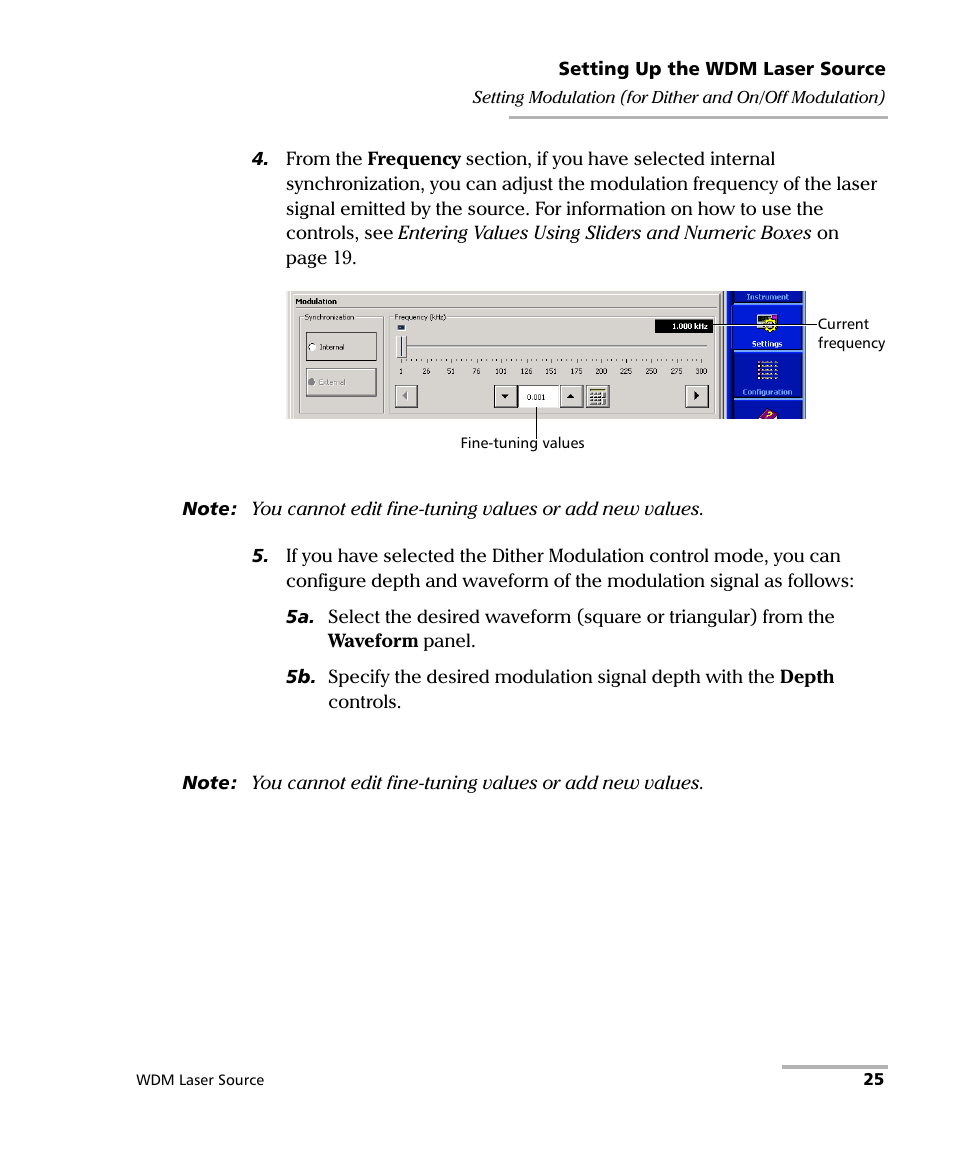 EXFO IQS-2400 WDM Laser Source for IQS-500/600 User Manual | Page 31 / 194