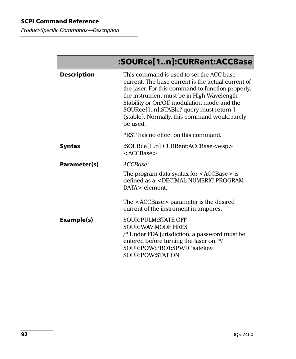 Source[1..n]:current:accbase | EXFO IQS-2400 WDM Laser Source for IQS-500/600 User Manual | Page 98 / 194