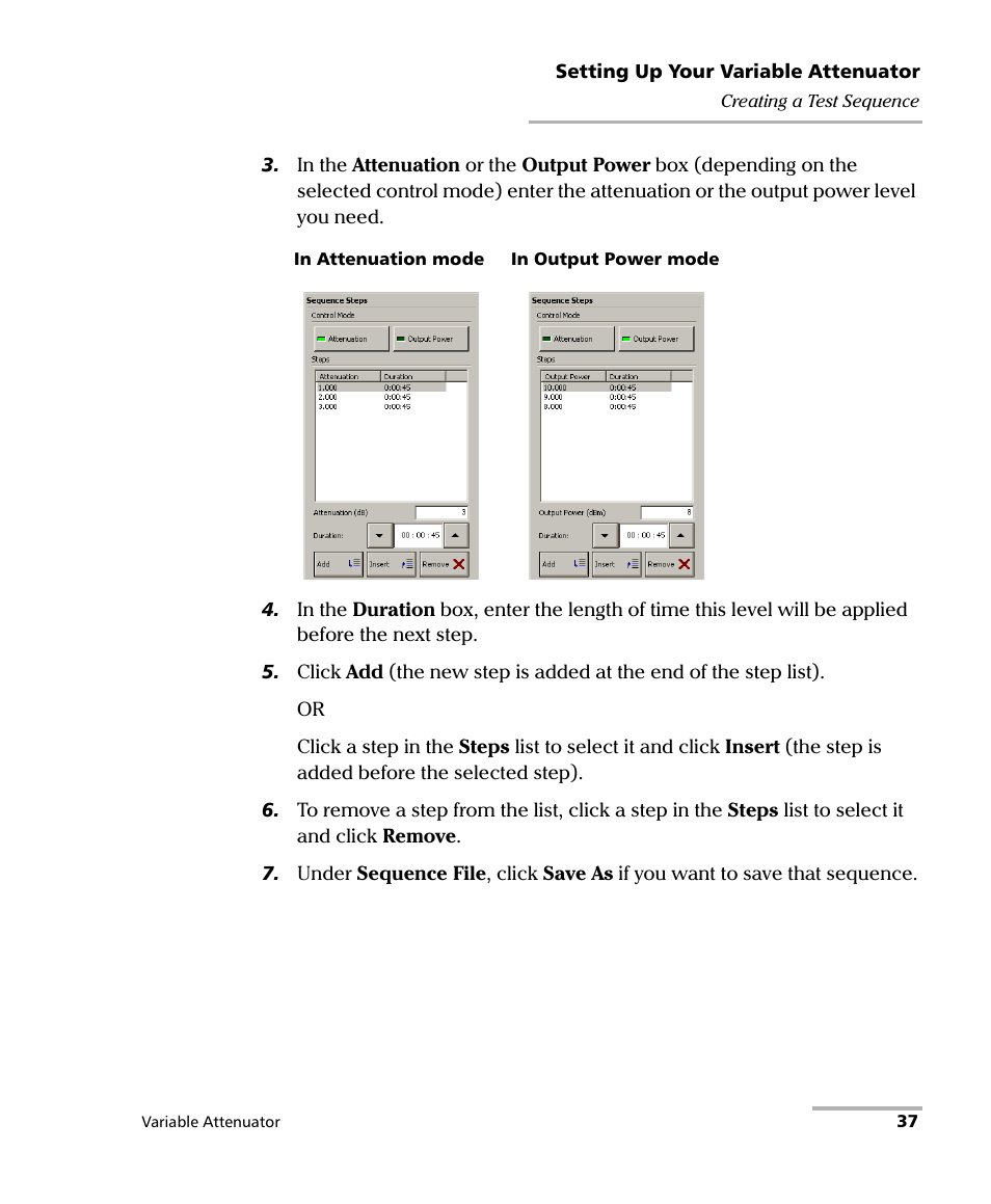 EXFO IQS-3150 Variable Attenuator for IQS-500/600 User Manual | Page 43 / 161