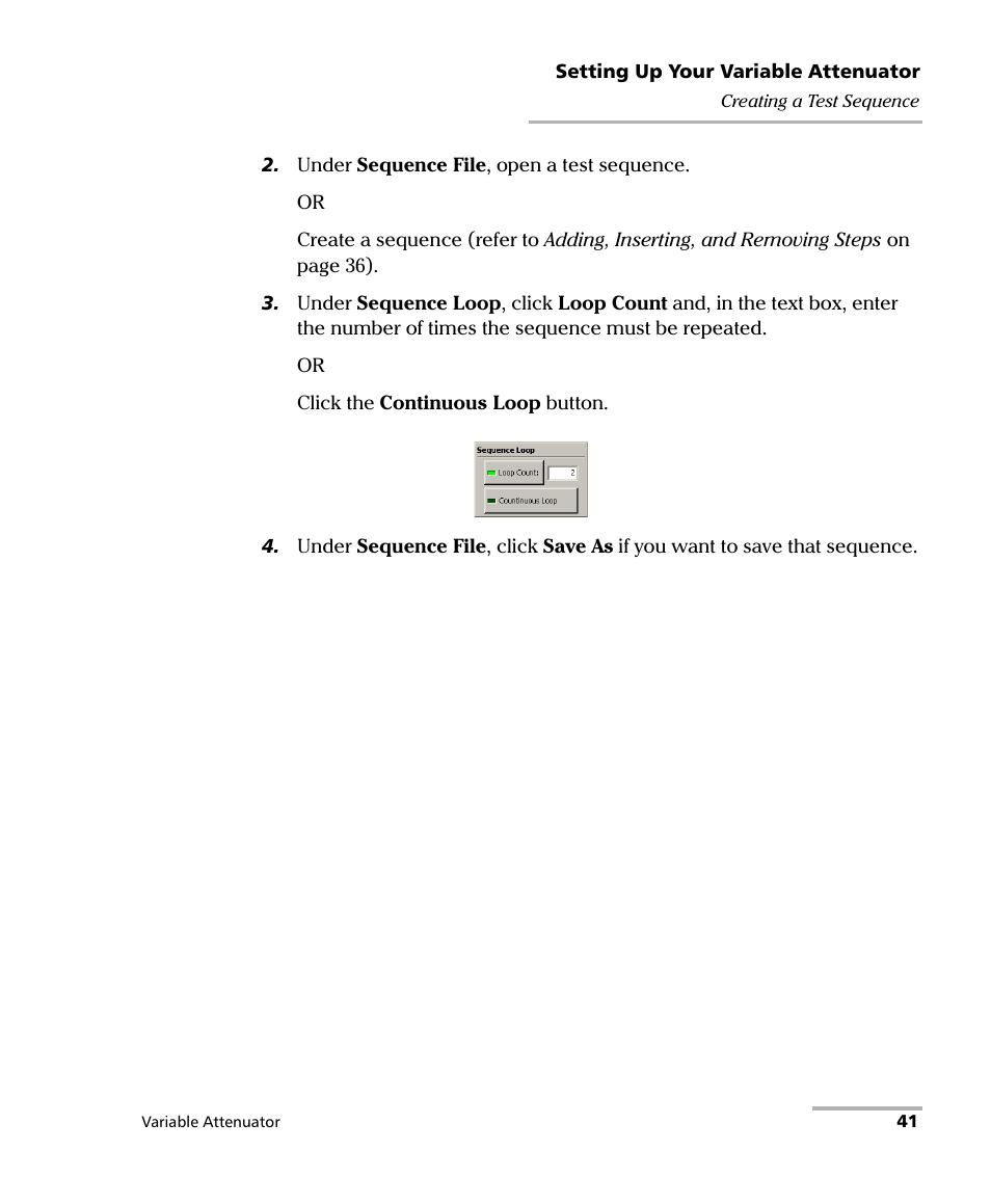 EXFO IQS-3150 Variable Attenuator for IQS-500/600 User Manual | Page 47 / 161