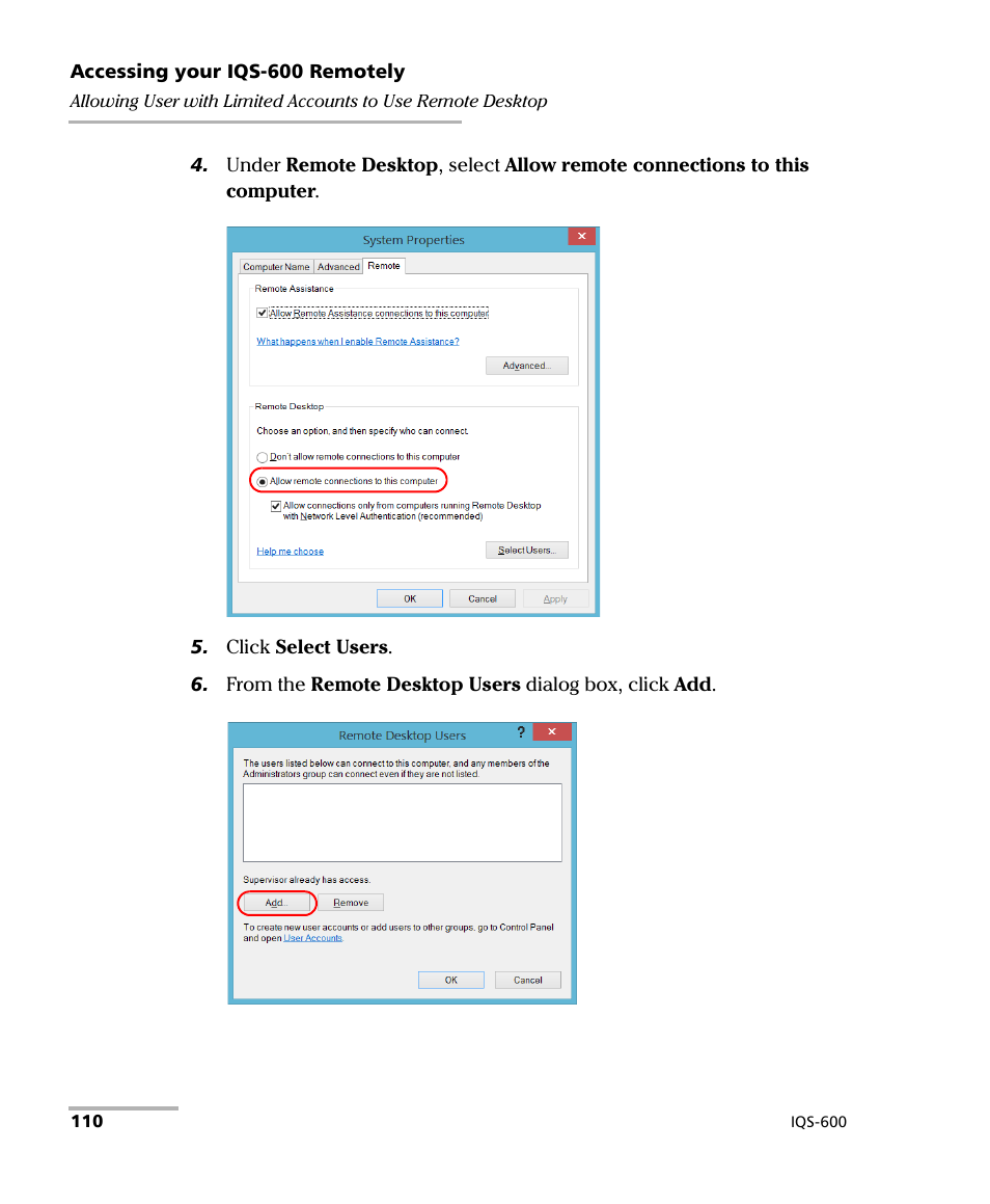 EXFO IQS-600 Integrated Qualification System User Manual | Page 118 / 357