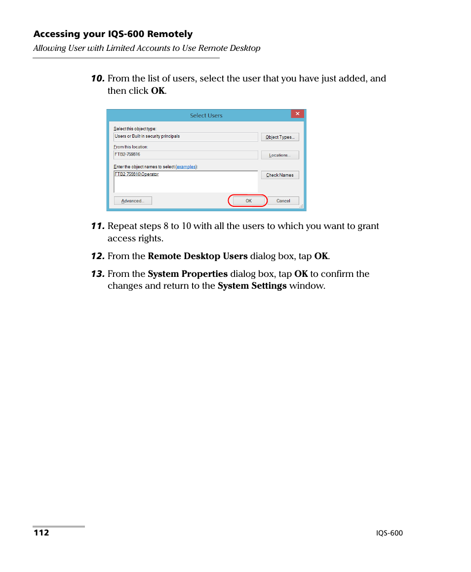 EXFO IQS-600 Integrated Qualification System User Manual | Page 120 / 357