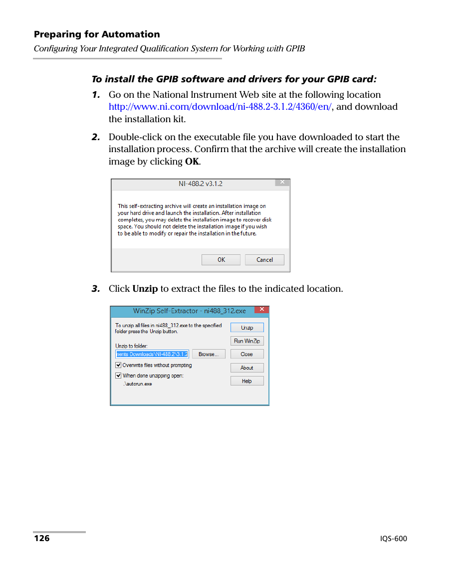 EXFO IQS-600 Integrated Qualification System User Manual | Page 134 / 357