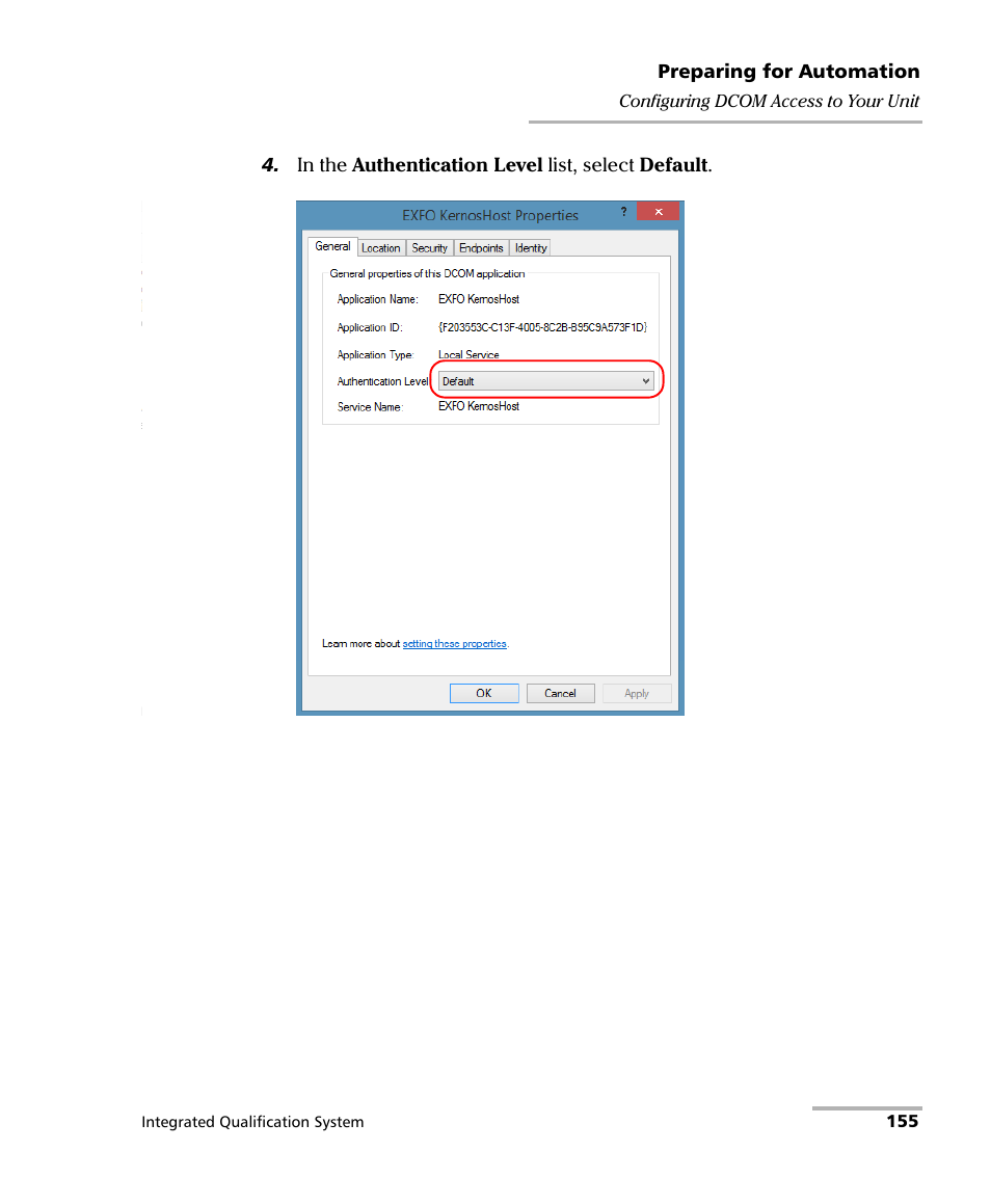 EXFO IQS-600 Integrated Qualification System User Manual | Page 163 / 357