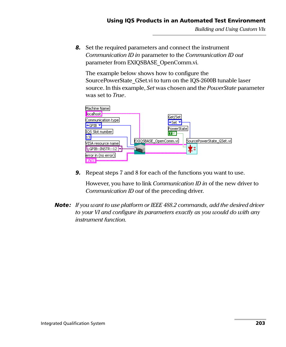 EXFO IQS-600 Integrated Qualification System User Manual | Page 211 / 357