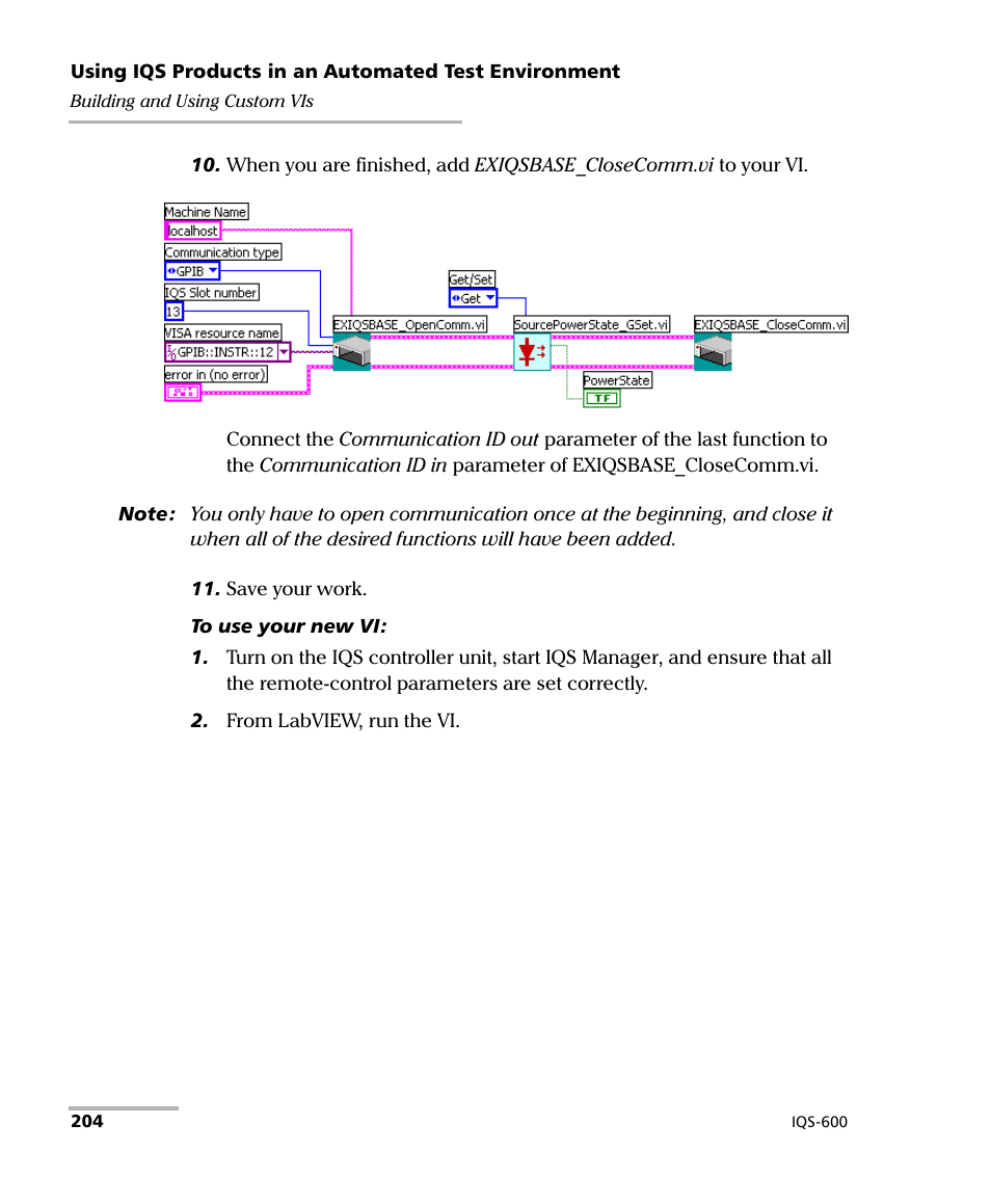 EXFO IQS-600 Integrated Qualification System User Manual | Page 212 / 357