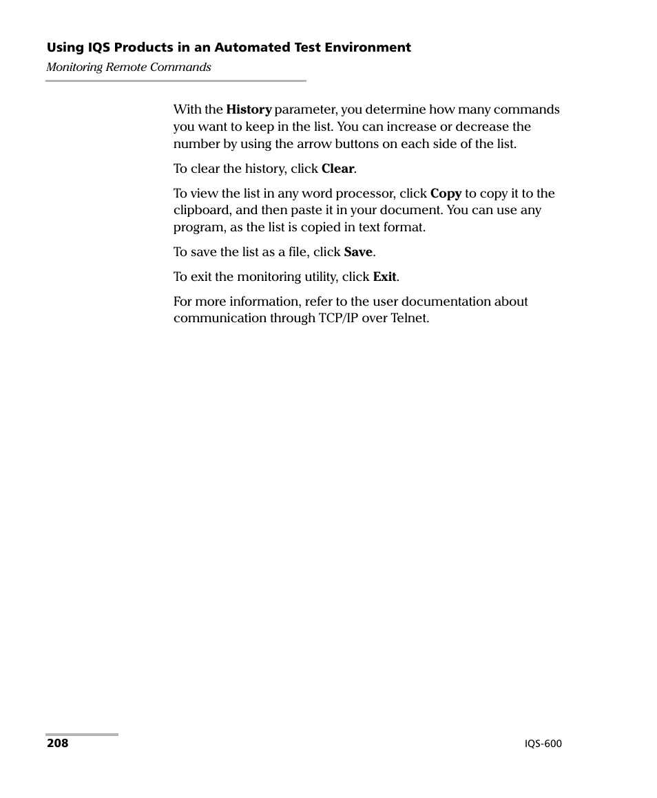 EXFO IQS-600 Integrated Qualification System User Manual | Page 216 / 357