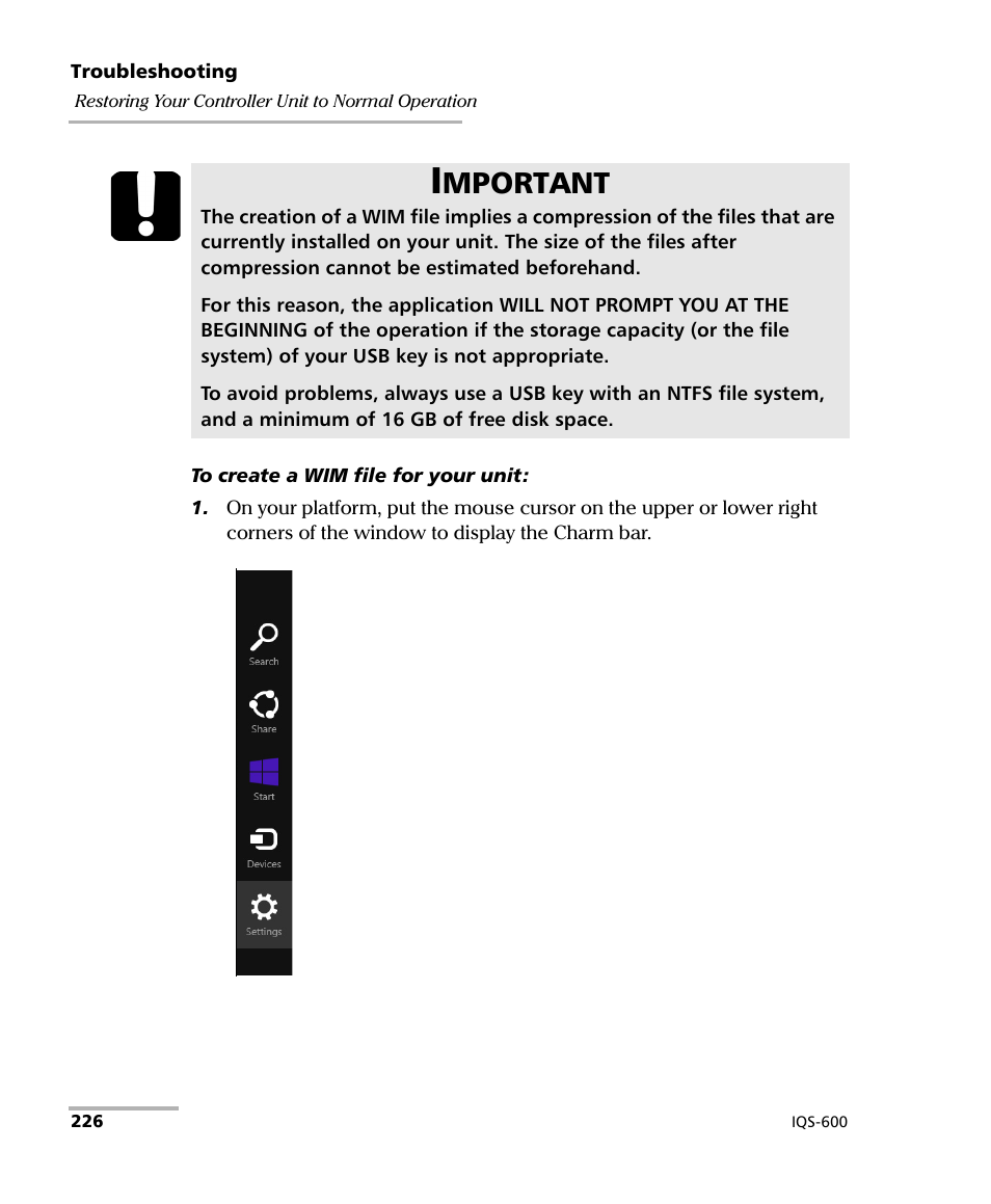 Mportant | EXFO IQS-600 Integrated Qualification System User Manual | Page 234 / 357