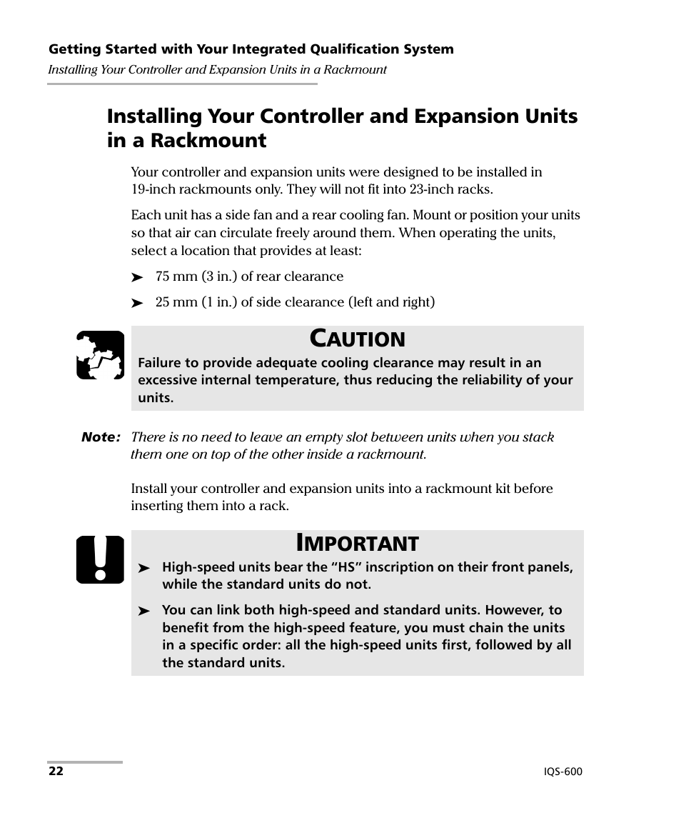 Aution, Mportant | EXFO IQS-600 Integrated Qualification System User Manual | Page 30 / 357