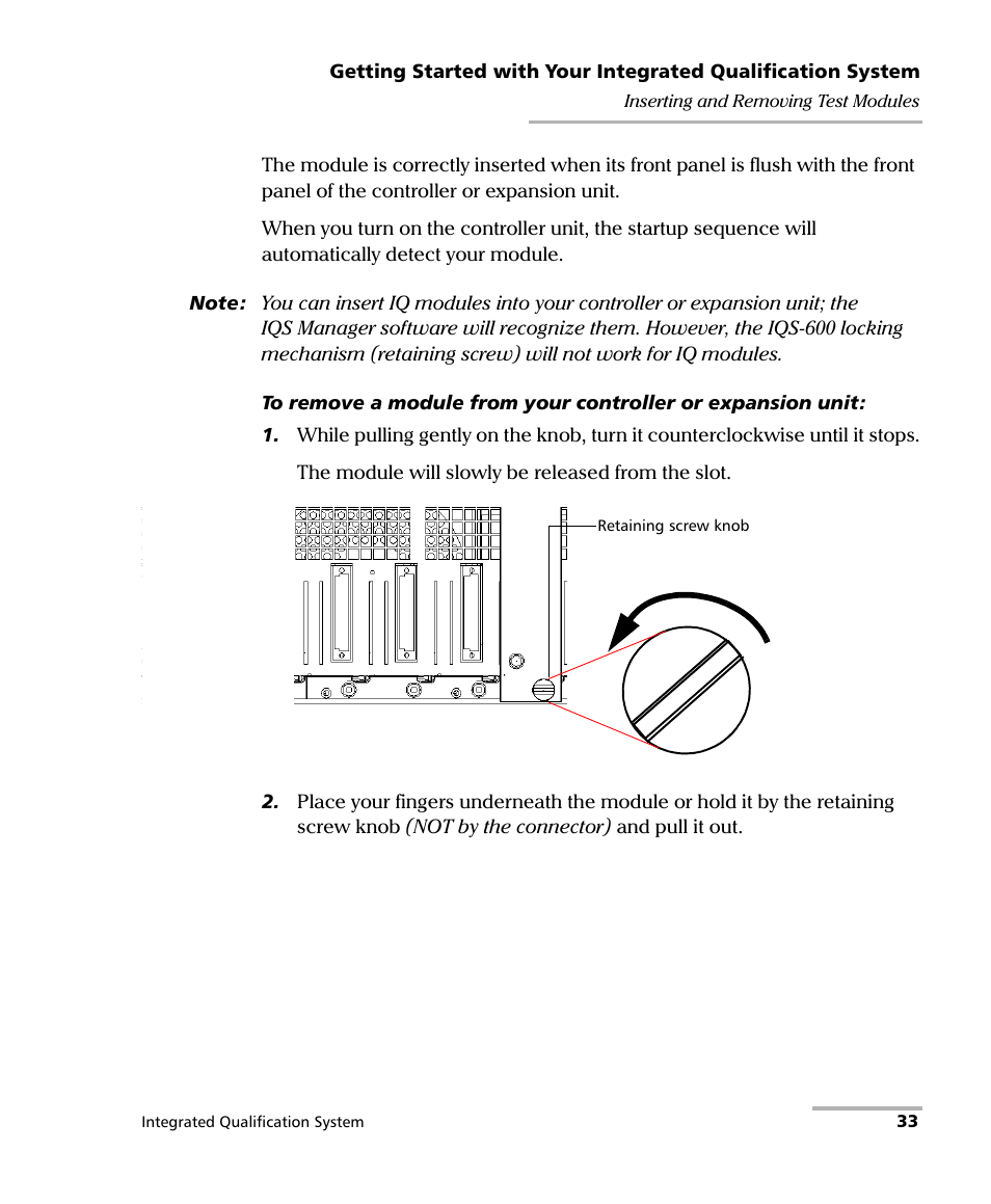 EXFO IQS-600 Integrated Qualification System User Manual | Page 41 / 357