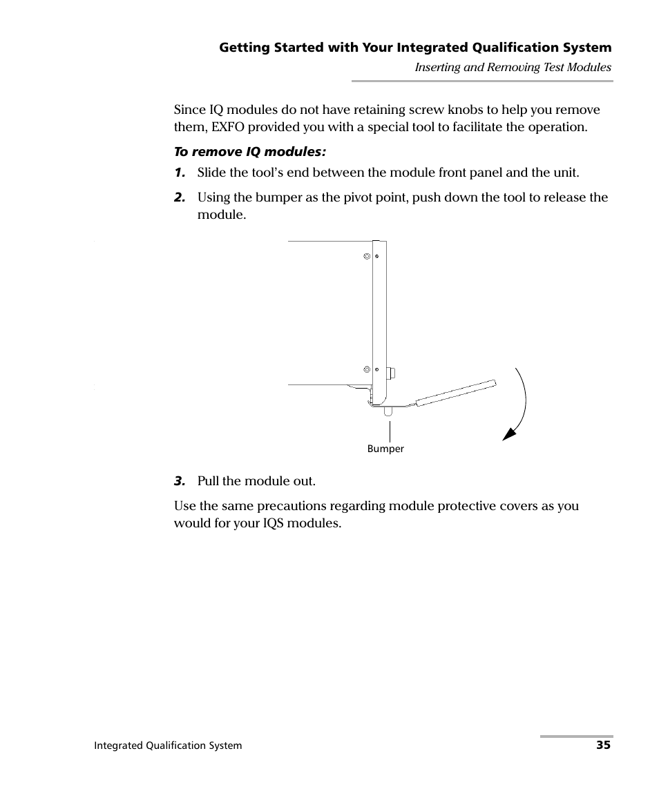 EXFO IQS-600 Integrated Qualification System User Manual | Page 43 / 357